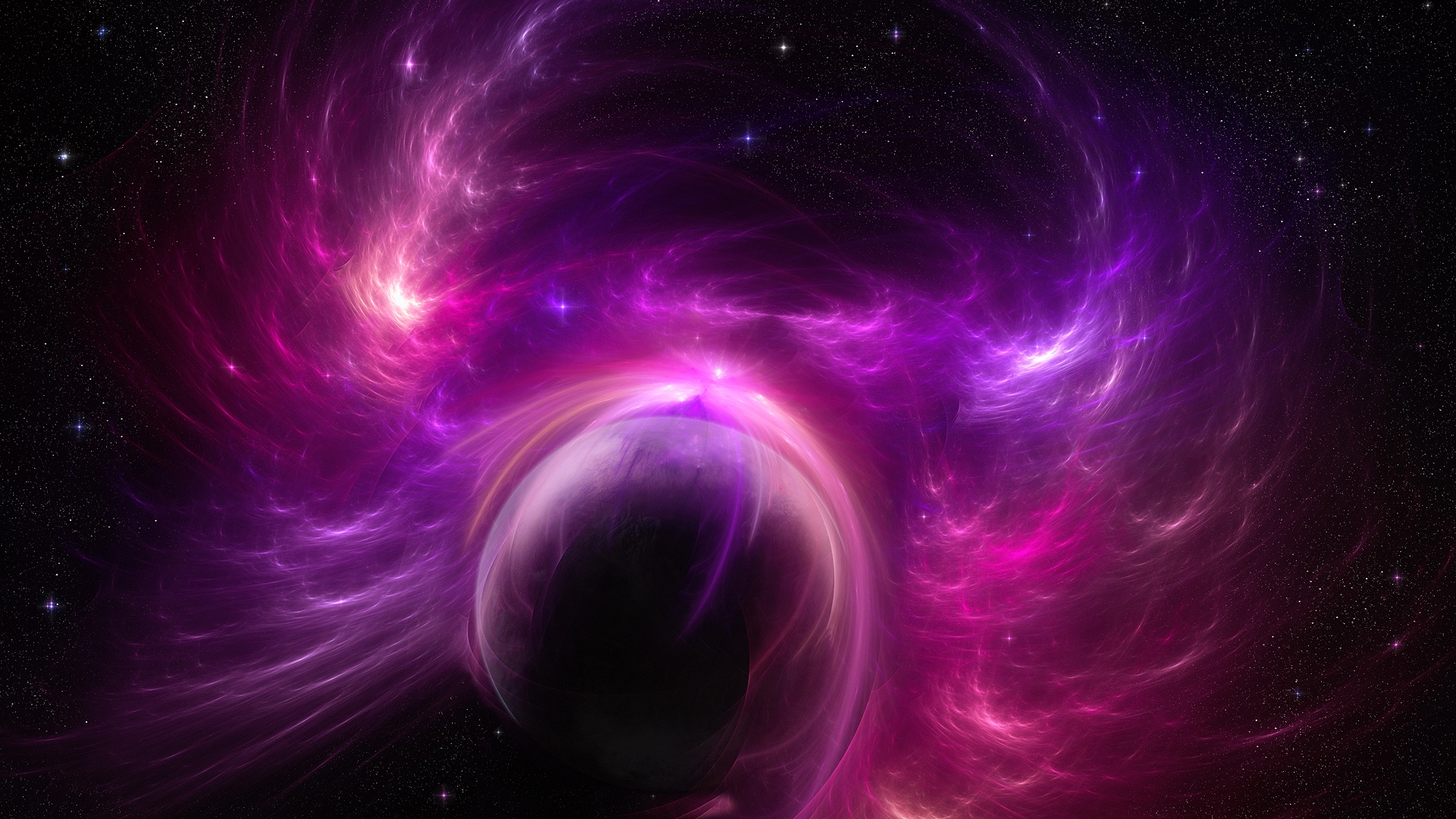 パープルのオーラ